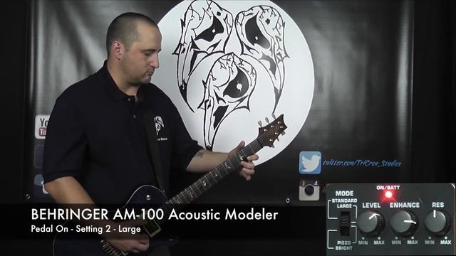 Behringer AM100 Acoustic Modeler смотреть онлайн