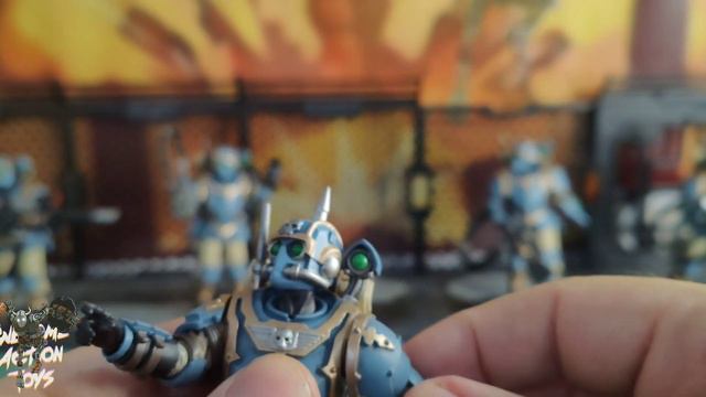 JoyToy Warhammer 40k 55th Kappic Eagles Tempestus Scions 1:18 scale action figures! смотреть онлайн