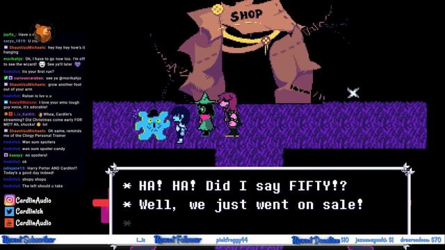 Okay, this is definitely not Undertale... DELTARUNE! [Cardlin plays] [#2] смотреть онлайн