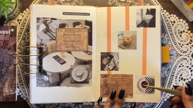 Journal with me | Using My New Notebook from EasyCraftArt ? Scrapbook ASMR смотреть онлайн