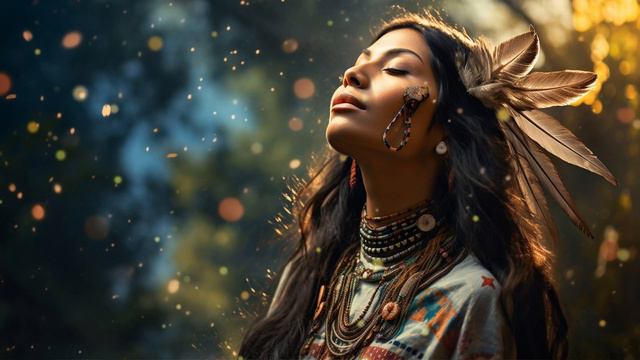 Relaxing Flute in the Green Forest - Native American Healing Flute Music for Meditation, Deep Sleep смотреть онлайн