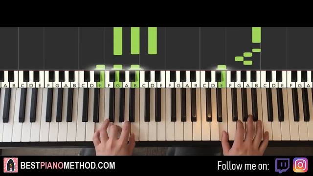 Elton John - Crocodile Rock (Piano Tutorial Lesson) смотреть онлайн
