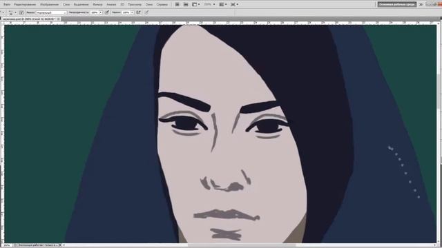 Неформальный мужчина. Speedpaint Adobe Photoshop смотреть онлайн