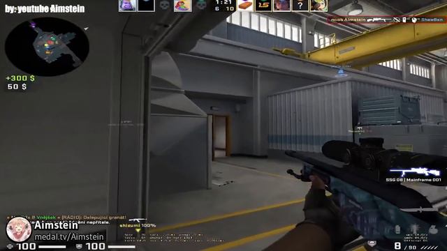 MIRAGE 300 IQ PIXEL SOLO BOOST! - CS:GO BEST ODDSHOTS #509