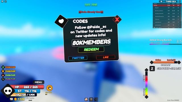*NEW* ALL WORKING CODES FOR One Fruit Simulator IN OCTOBER 2023! ROBLOX One Fruit Simulator CODES смотреть онлайн