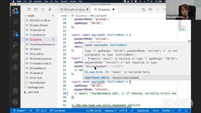 FunctionalFest • TypeScript & FP: an introduction • Giovanni Gonzaga смотреть онлайн