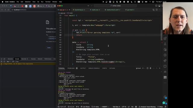 Code Connect: Music & Chat (strike framework, go+react server component) смотреть онлайн