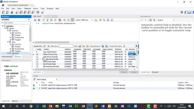 Programación/ III BTP/Operaciones de unión Inner join - II parte. смотреть онлайн