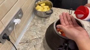 Шурпа в Афганском казане из двух видов мяса, Легко готовить-Вкусно есть!