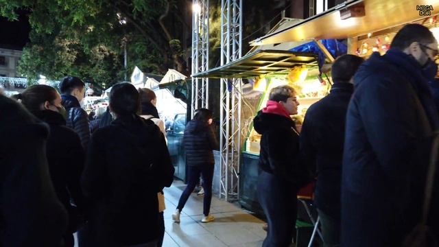 Barcelona, Spain |??| Barcelona Christmas Market 4K смотреть онлайн