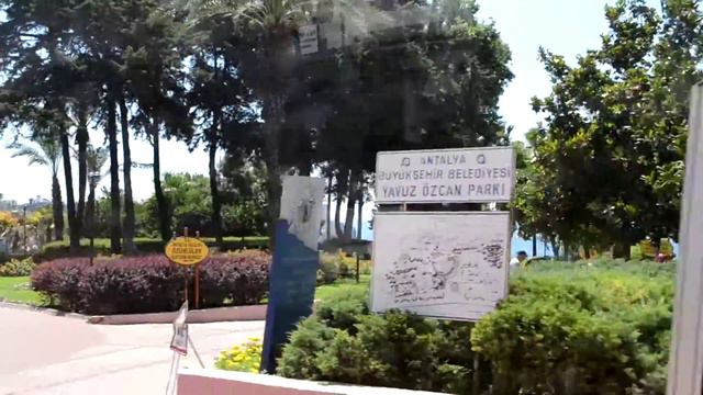 Поездка в трамвае по Анталии (Antalya tram) 3 смотреть онлайн