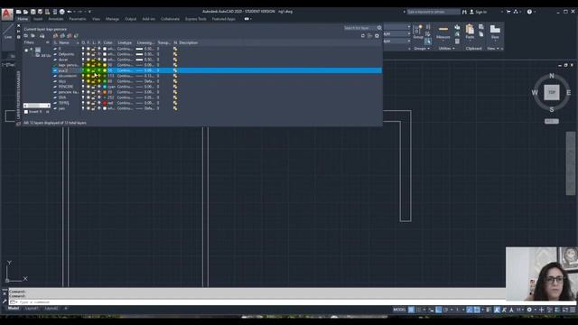 Autocad 11. Dersi - 2+1 mimari projede pencere, kapı, yazı, ölçü çizimi смотреть онлайн