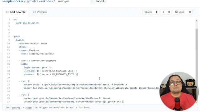 Imagens Docker também no GitHub ??? смотреть онлайн