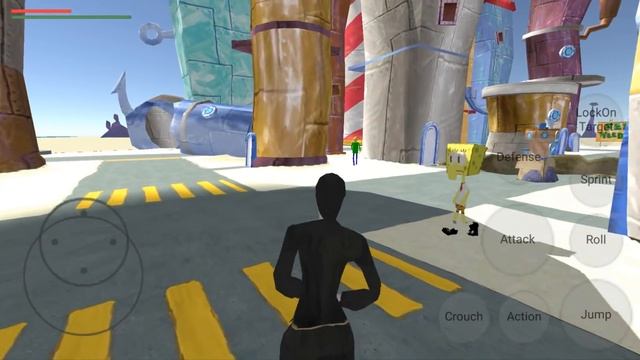 ВСЕ ХОРРОРЫ В ОДНОЙ ИГРЕ - Evil Nun SpongeBob Granny Baldi смотреть онлайн
