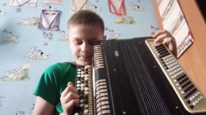 песня Катюша на баяне разбор