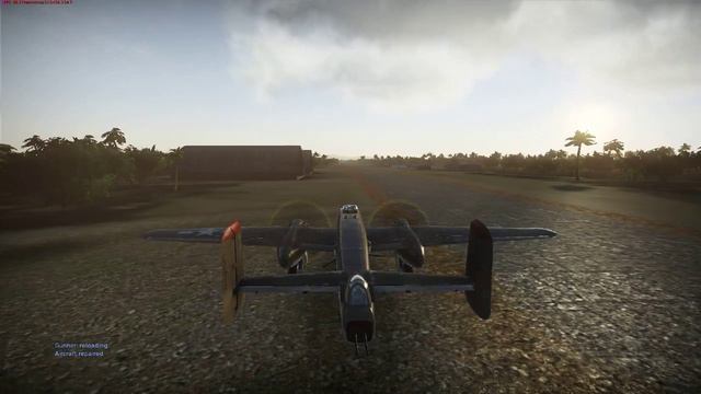 War thunder B25 Realistic battle Gameplay смотреть онлайн