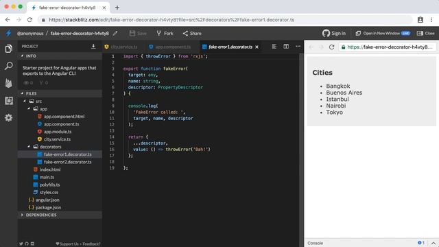 Create a TypeScript Decorator смотреть онлайн