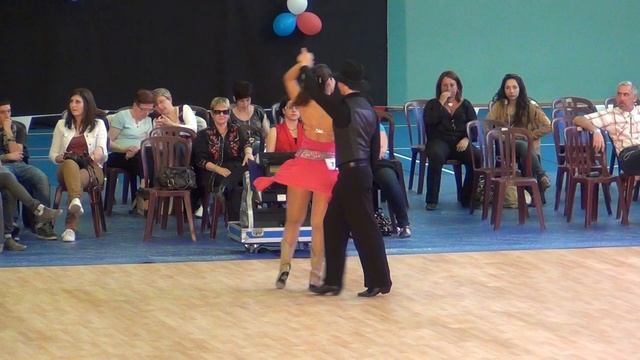 WCDF 2012 : FRENCH : PRO-AM : CRYSTAL NOVICE : MAGDA : TWO STEP смотреть онлайн
