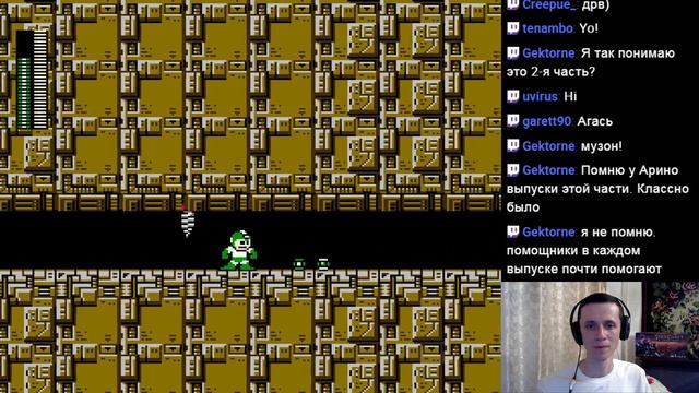 [NES] Mega Man 1 - 3 - Запись стрима смотреть онлайн