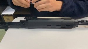 Установка Катран 10 на карабин Тигр-01 по типу СВД