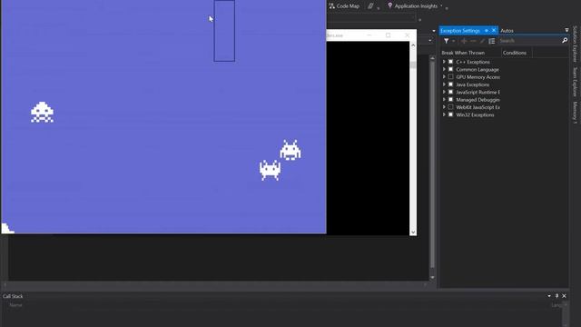 PA3 SpaceInvaders смотреть онлайн