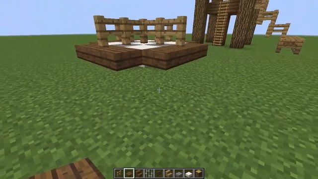 Minecraft: How To Build A Playground Tutorial (Easy Survival Minecraft Design) смотреть онлайн
