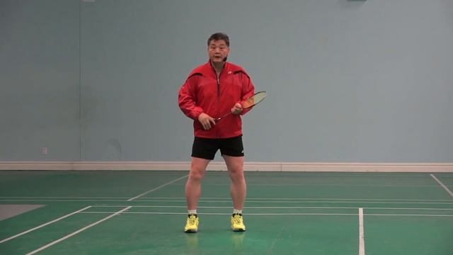 Badminton Footwork Skills-Forehand Clear Step Basic but The Most Important Step смотреть онлайн