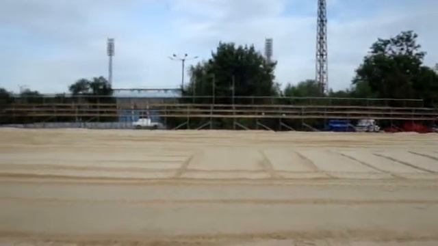 Стадион. Пляжный футбол. Подтрибунные помещения и выход на поле смотреть онлайн