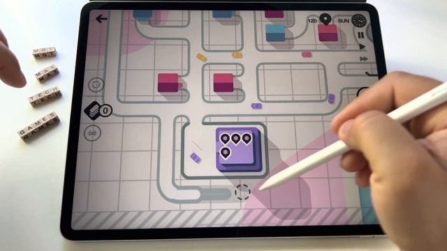 Mini Motorways | Apple Arcade | iPad Pro 4th gen 12.9-inch gameplay смотреть онлайн