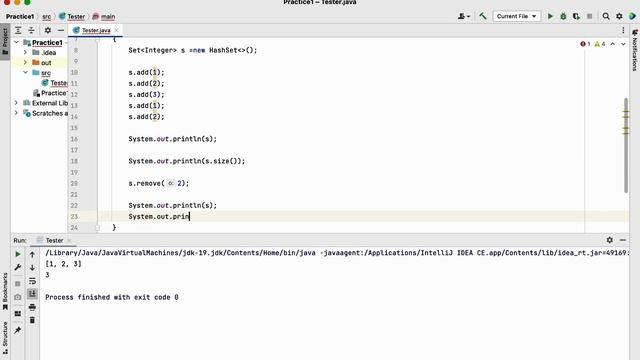 HashSet | Data Structure || Java || смотреть онлайн