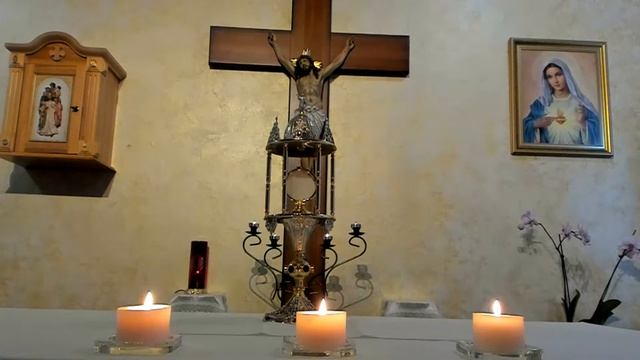 Молитва Розария воскресение 21:00 (19:00 МСК) смотреть онлайн