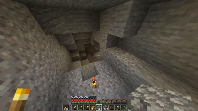 Выживание в MINECRAFT 1.16.1 Без модов! Добыл алмазы и попал в АД! #6 смотреть онлайн