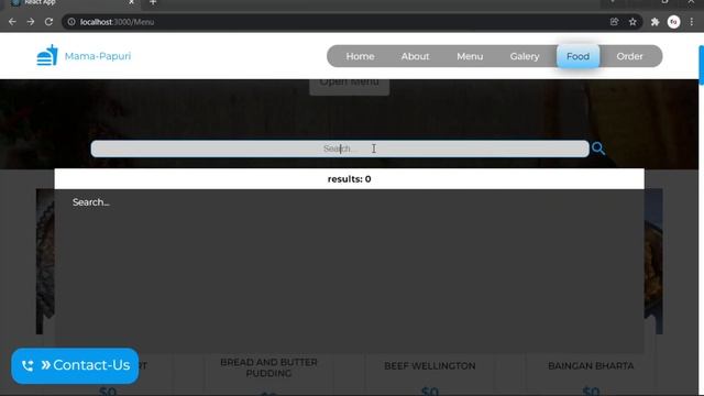 FoodWeb (React.js, Scss, Aos, API). смотреть онлайн