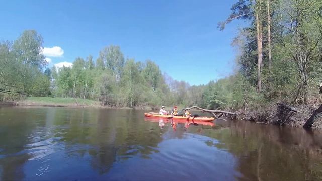 Сплав по Узоле на ДР Арины смотреть онлайн