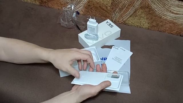 Смартфон vivo Y35 4GB 64GB смотреть онлайн