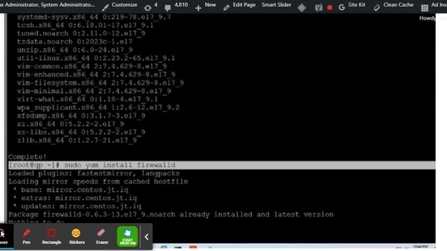 How to Install Firewall in CnetOS -Red-HAT Linux Server, Enable, Disable, Start and Status Firewall смотреть онлайн