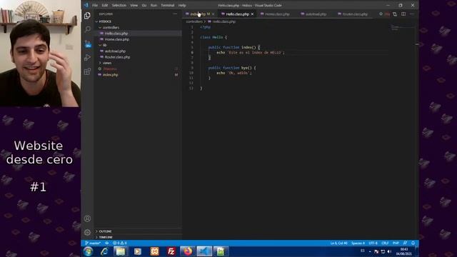 #1 - Creando un sitio web desde CERO con PHP - Modelo MVC смотреть онлайн