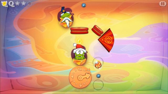 Cut The Rope: Time Travel - Level 12-17 [Parallel Universe] 3 Stars Walkthrough смотреть онлайн