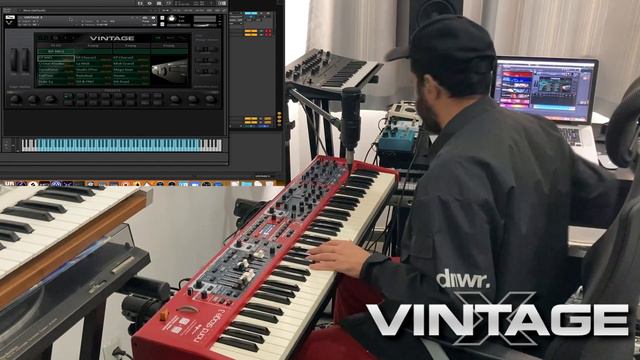 Vintage X (Electric Piano library for Kontakt) by Tiago Mallen смотреть онлайн