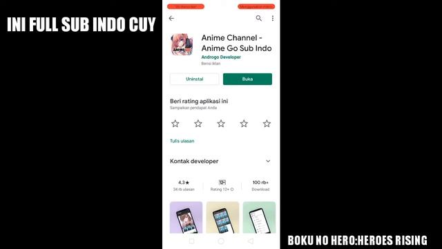 CARA NONTON BOKU NO HERO:RISING HEROES SUB INDO DI HP смотреть онлайн