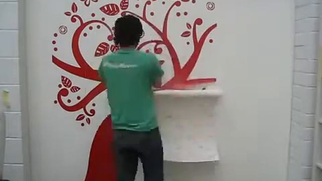 2stick.ru - Наклейка дерево на стену. Инструкция смотреть онлайн