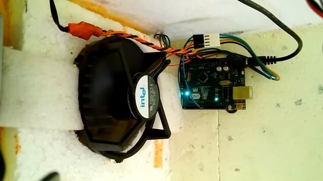 4pin cooler thermostate with rpm pwm смотреть онлайн