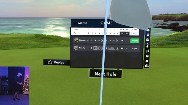 This VR Golf Match Is Heating Up | Part 2 | Pebble Beach | GOLF+ Quest 2 Gameplay смотреть онлайн