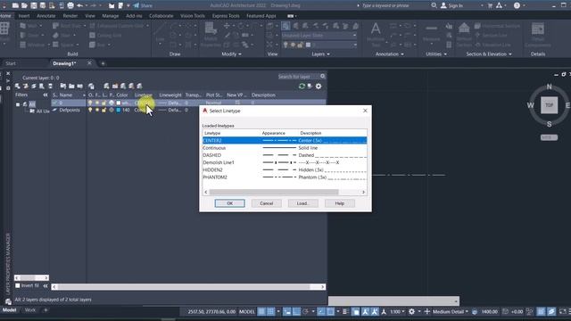 How to Change Line Type in AutoCAD - How to do it. смотреть онлайн