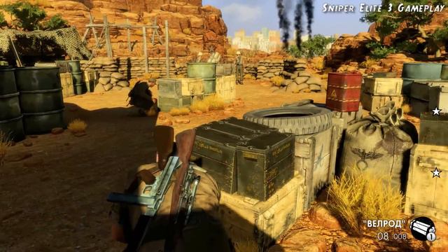 Sniper Elite 3. Lp#1 (mission 1) by DreddStone (rus). смотреть онлайн