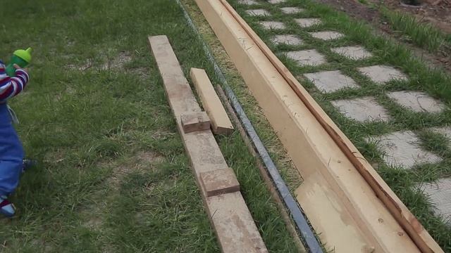 Песочница и большой дачный Стол из дерева своими руками. смотреть онлайн