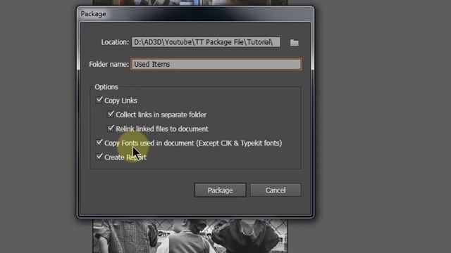 How to Collect Files or Package files in Adobe Illustrator смотреть онлайн