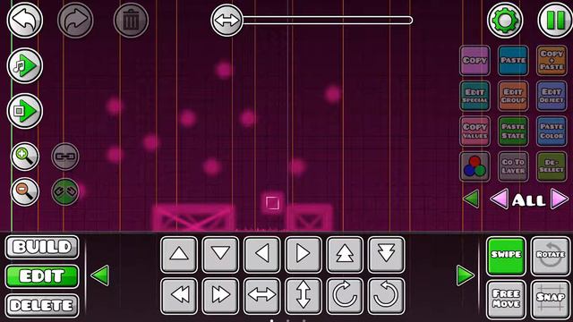 Geometry Dash|Как сделать неон (украшаем)|3# смотреть онлайн