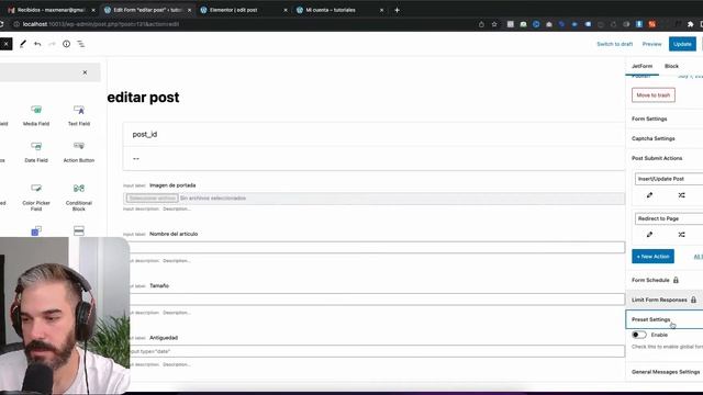 Formulario para editar los post, entradas etc de tu sitio web (profile builder) смотреть онлайн