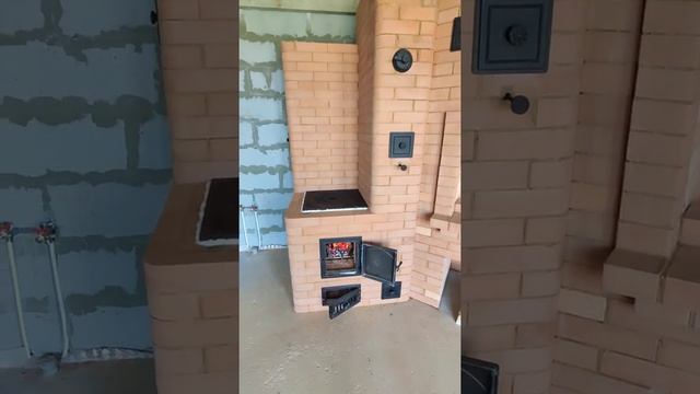 Уличный комплекс. Казан, мангал, Хлебная камера. Работа выполнена по тех. решению И. Кузнецова г. смотреть онлайн